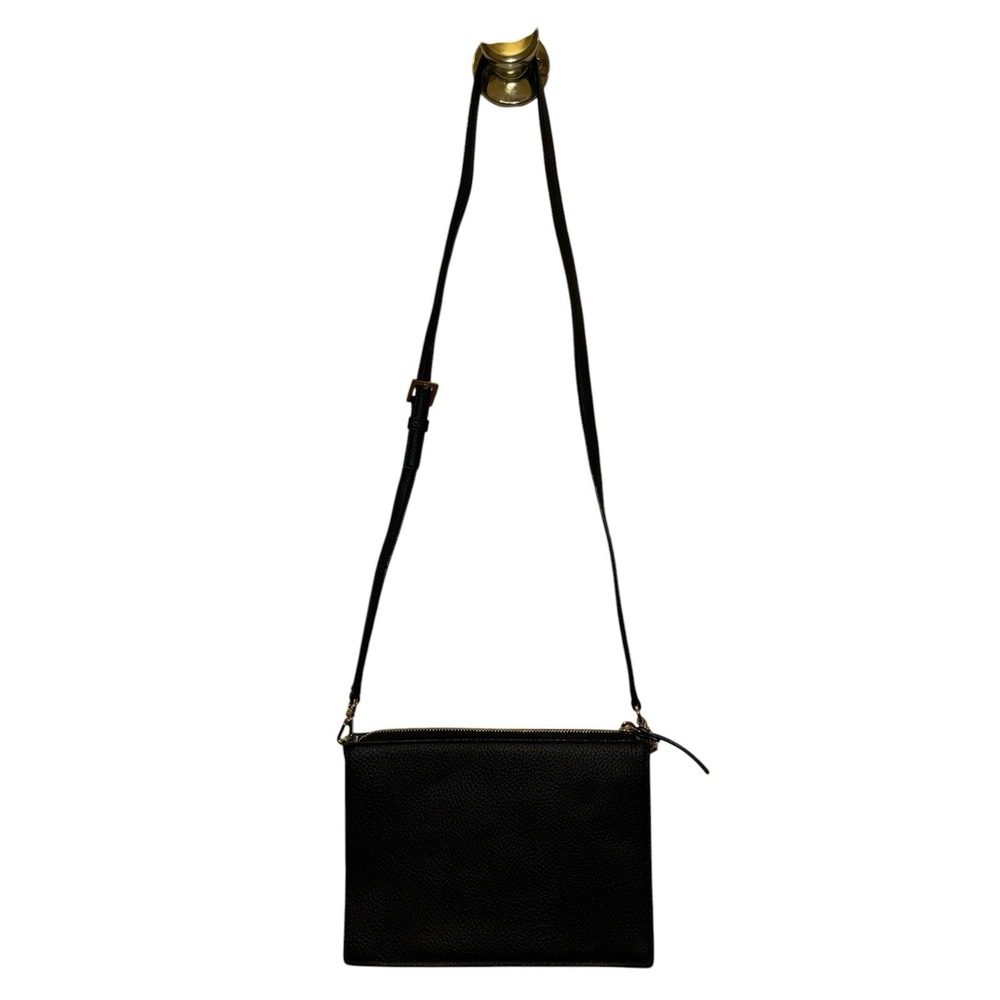 New Kate Spade Austin Street Clarise Leather Black Crossbody Purse - Picture 6 of 14